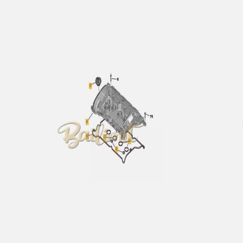 Cylinder Head Rocker Cover and Gasket For Mini For Cooper R55 R56 R57 R58 R59 R60 R61 For Citroen For VTi For Petrol 1.4 0248Q5