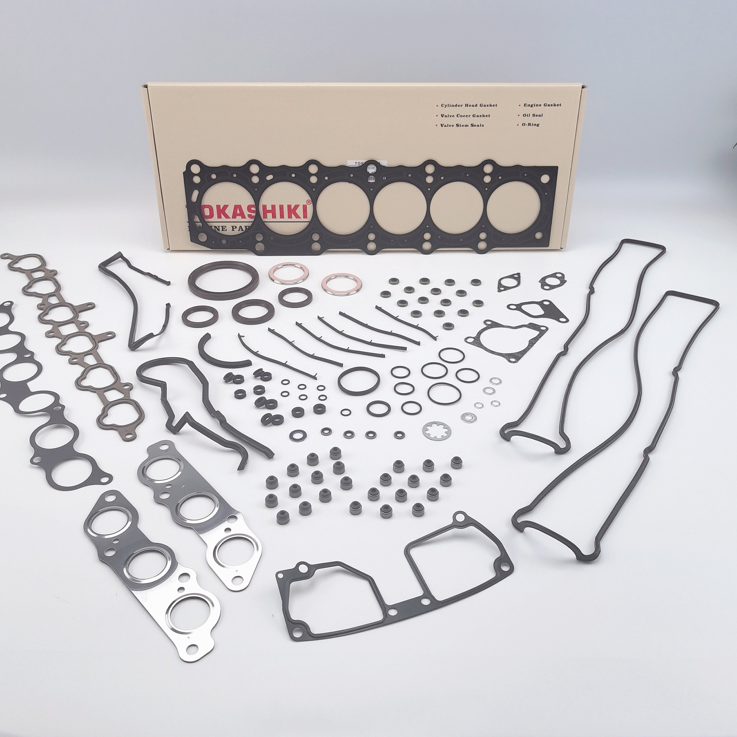 1JZGE VVTI TOKASHIKI Engine Overhaul Cylinder Head Gasket Kit For toyoya 0411146123