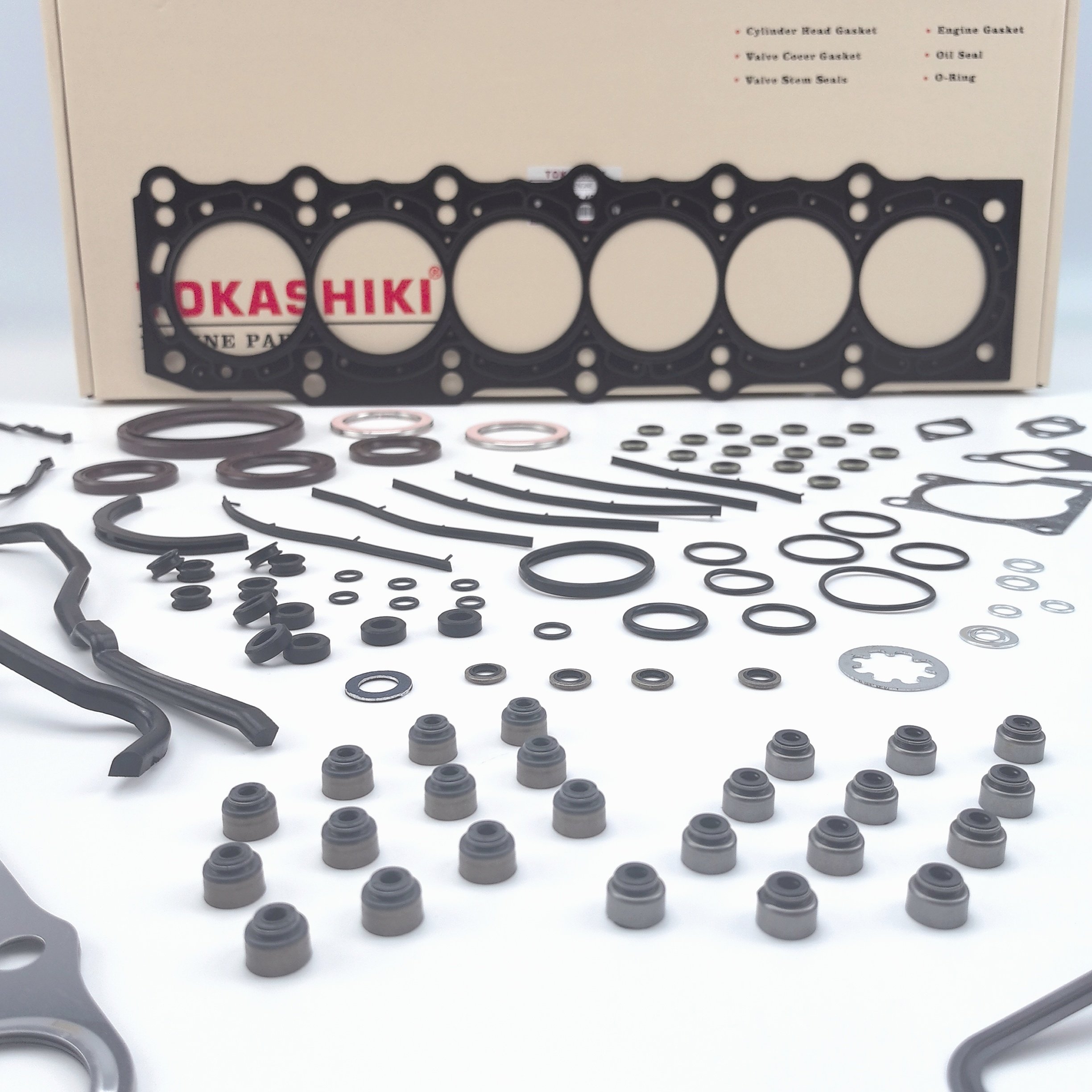 1JZGE VVTI TOKASHIKI Engine Overhaul Cylinder Head Gasket Kit For toyoya 0411146123