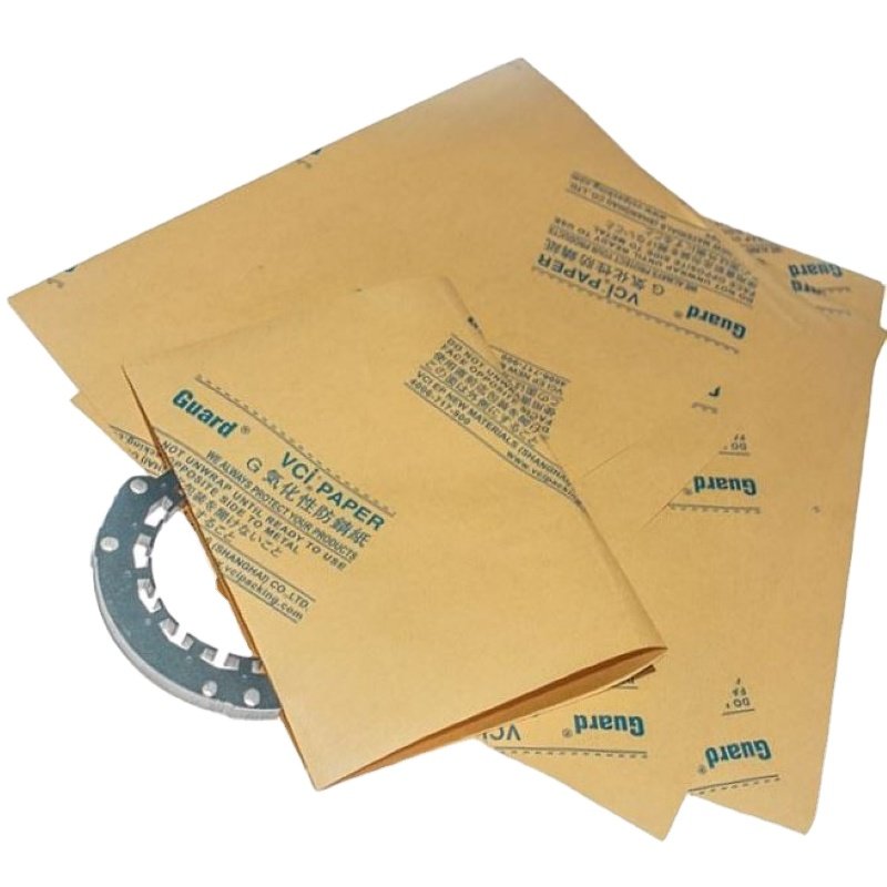 used for connecting rod customized anti corrosion paper sheet rolls wrap VCI kraft paper antirust paper