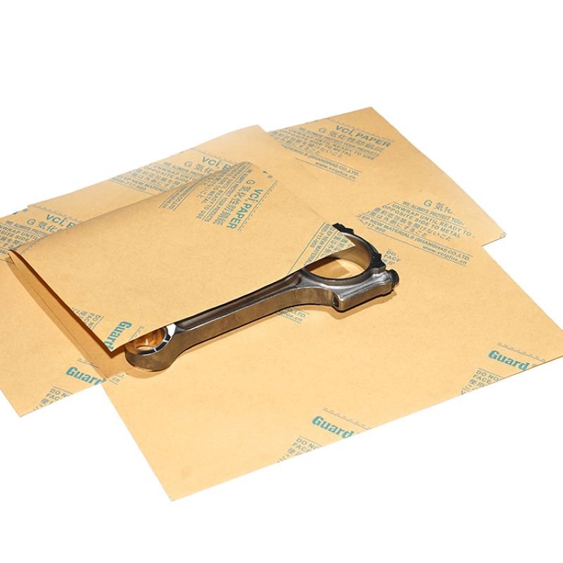 used for connecting rod customized anti corrosion paper sheet rolls wrap VCI kraft paper antirust paper
