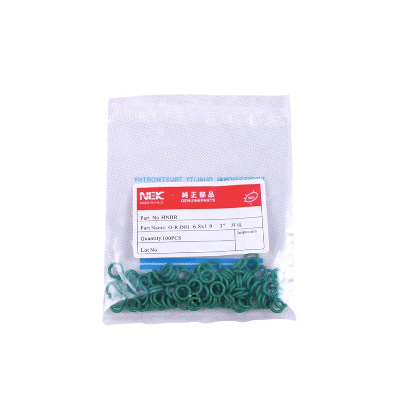 new eco-friendly HNBR 100 PCS 15.7*2.7 6mm Rubber O-Ring HVAC sealing rings Car Air Conditioning valve R134a R12 nbr rubber ring