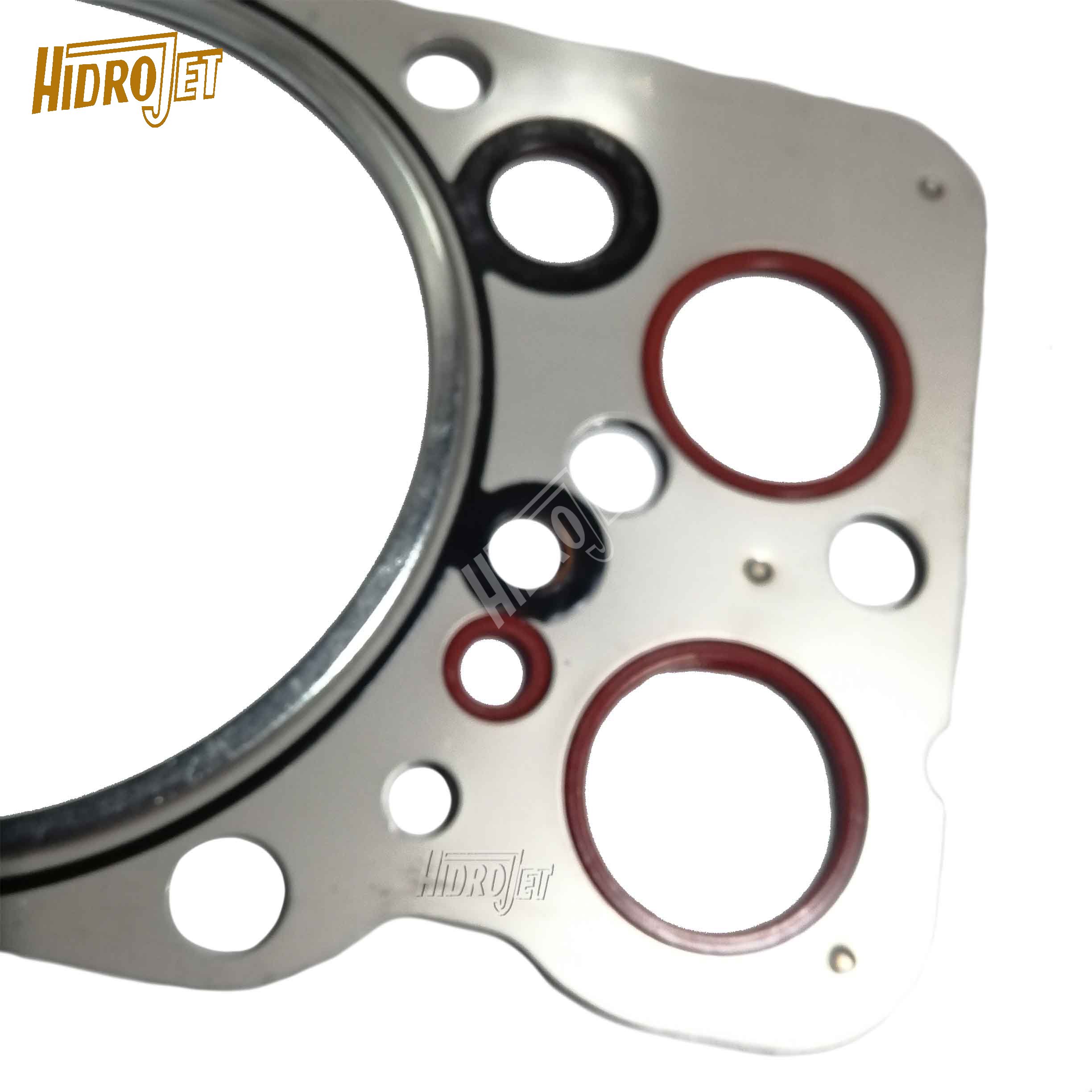 Stainless Steel Cylinder Head Gasket ME051132 ME051480 Excavator Parts 6D22 Engine Excavator Accessory Head Gasket