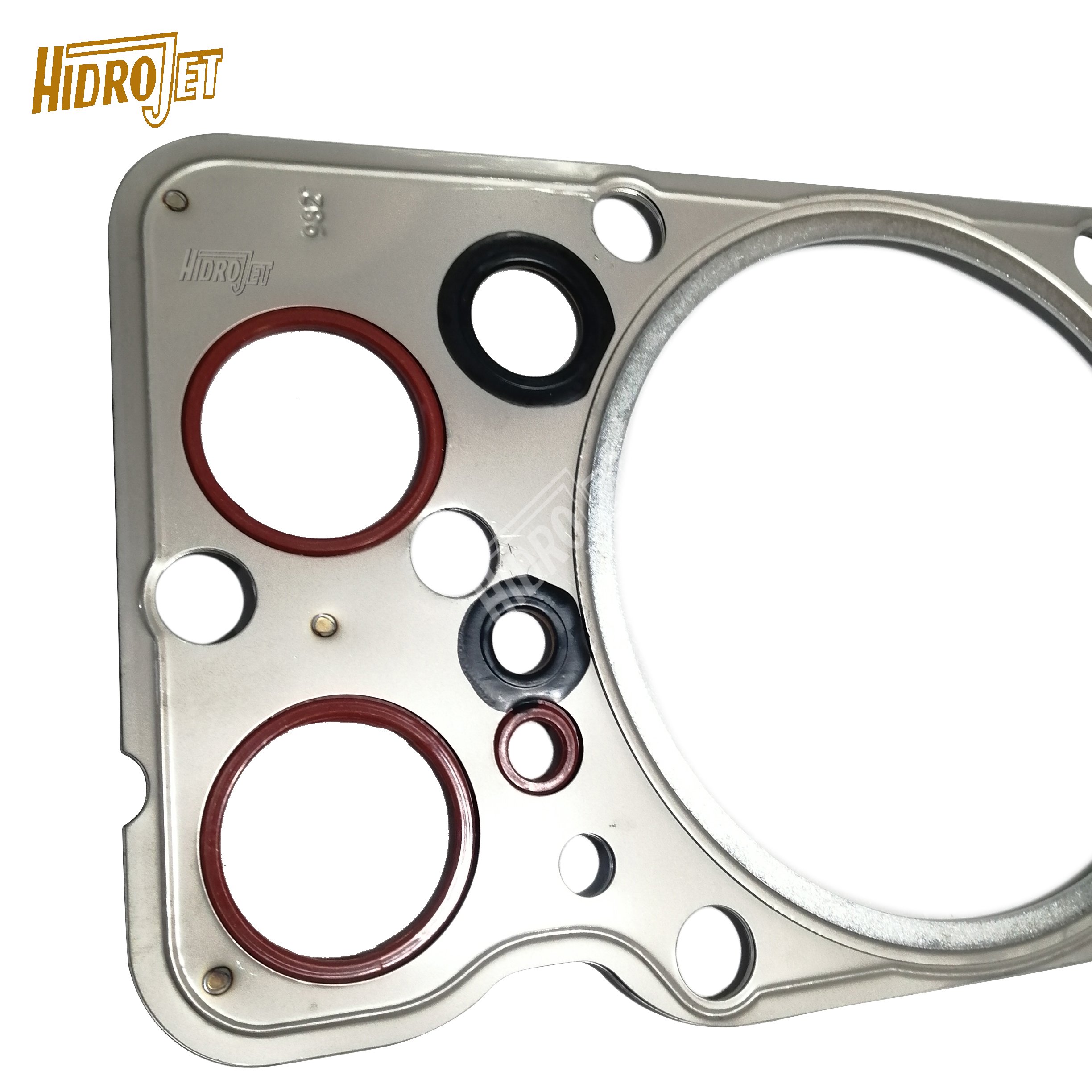 Stainless Steel Cylinder Head Gasket ME051132 ME051480 Excavator Parts 6D22 Engine Excavator Accessory Head Gasket