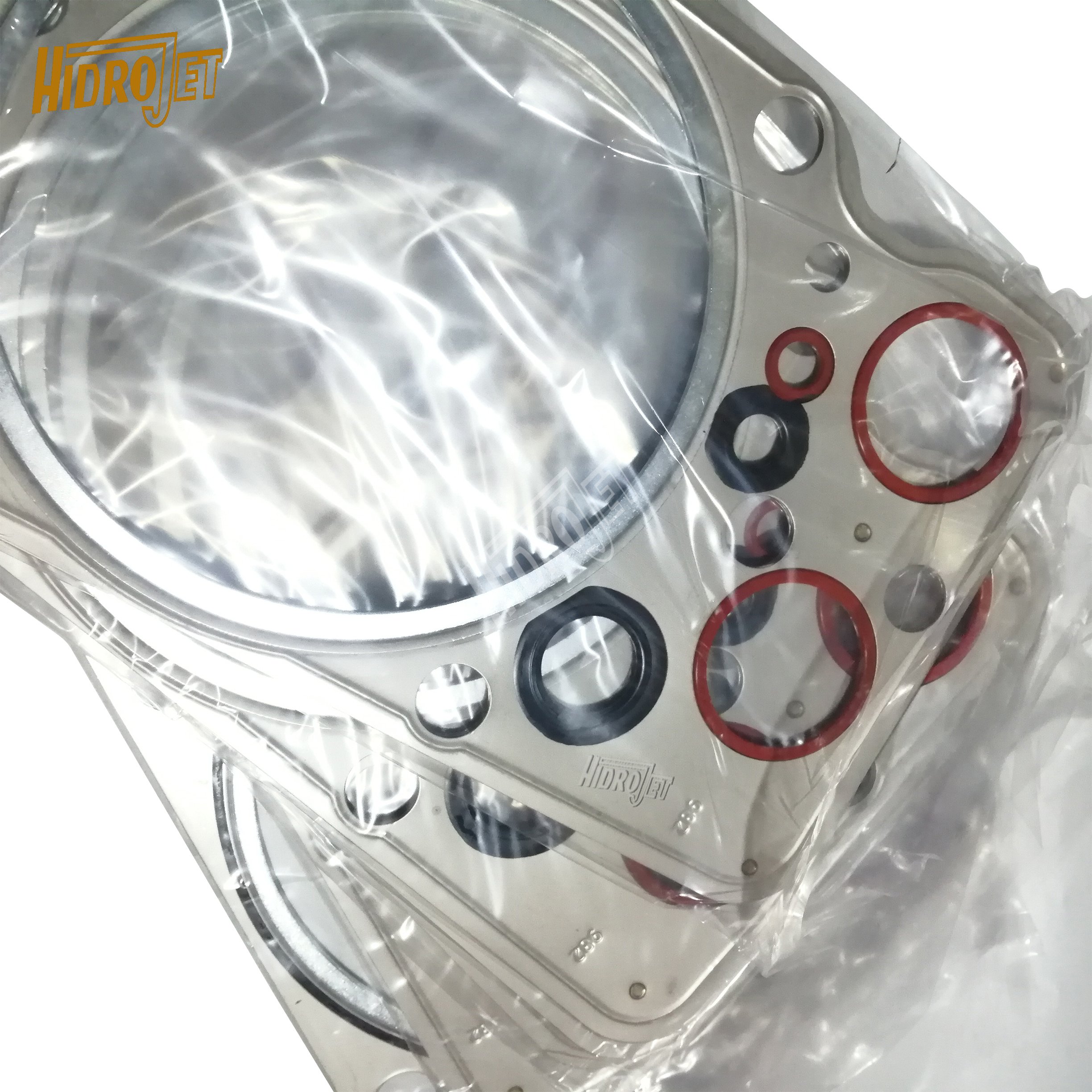 Stainless Steel Cylinder Head Gasket ME051132 ME051480 Excavator Parts 6D22 Engine Excavator Accessory Head Gasket