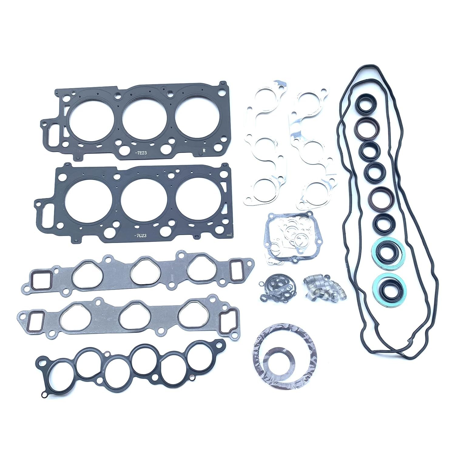 1MZ-FE 1MZFE Complete Gasket Set 04111-0A020 Engine Overhaul Full Set for Toyota Avalon Sienna or Lexus ES 3.0 Automotive Spare