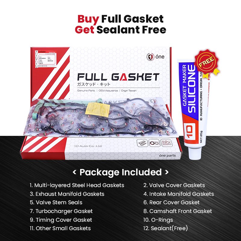 1D Automotive Full Gasket Kit 4D34 OEM: ME997429 For MITSUBISHI engine full gasket