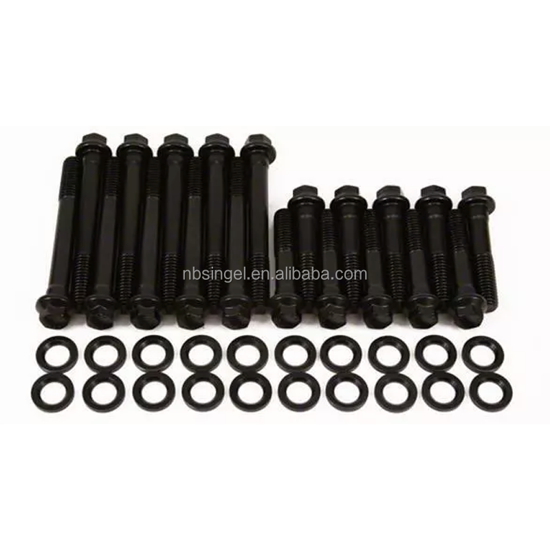 SL 154-3603 Black SB Ford 351W head bolt kit