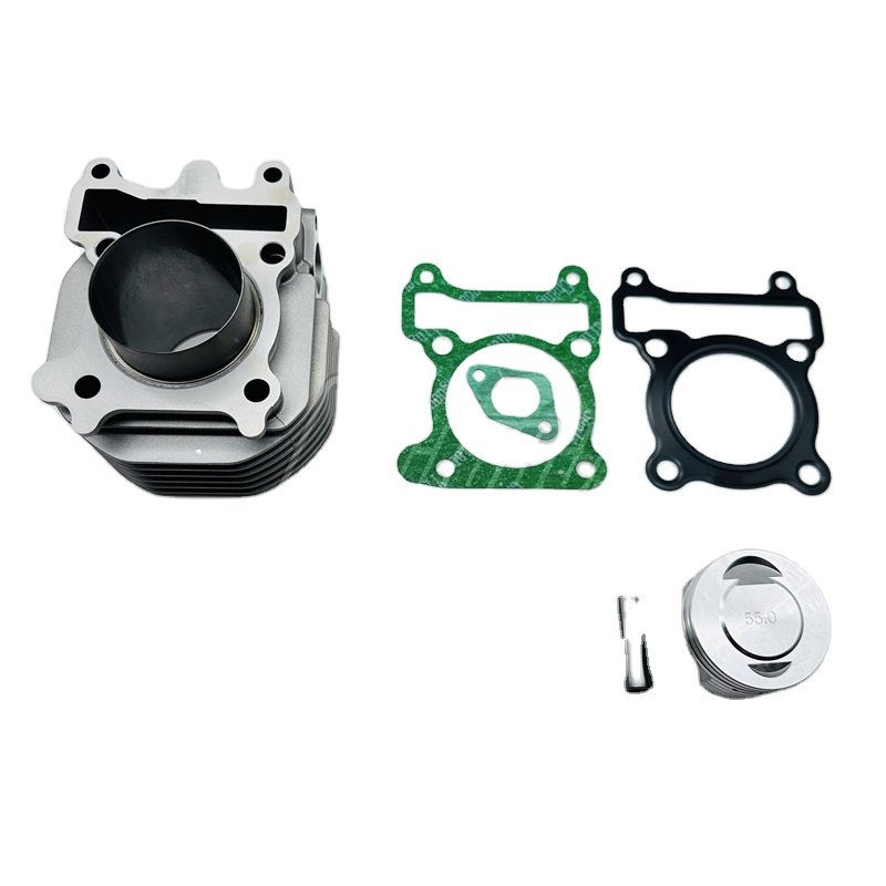 Motorcycle Engine Parts Cylinder Kit 55mm with Gasket Head Piston Ring Block for yamaha JOG110 S7