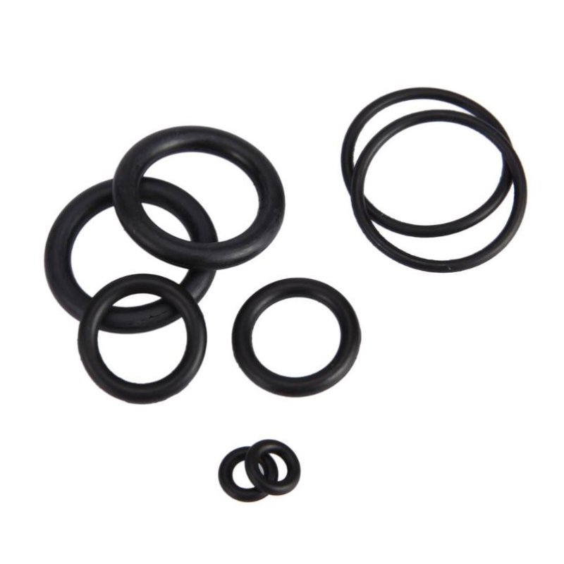 Universal 18-Sized Black Cylinder Head Gasket Kits for Automobile Air Conditioning Compressor Parts High Quality and Durable