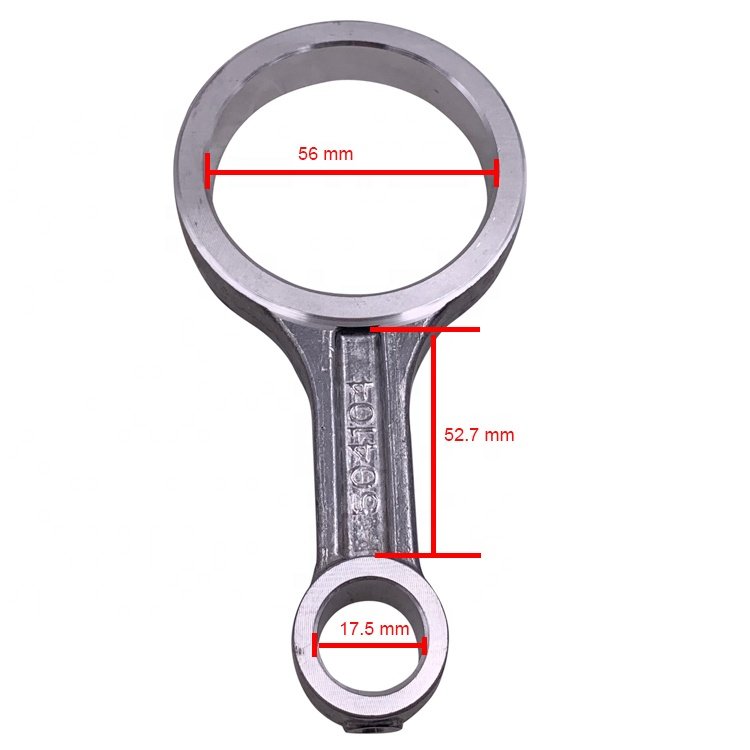 refrigeration semi hermetic compressors rod for carrier spare parts aluminum connecting rod 06DA