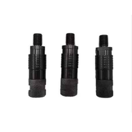 Quick Release Adapter for Fishing Rod Racks Instant Setup with Anodized Aluminum and Ball Bearing Locking System
