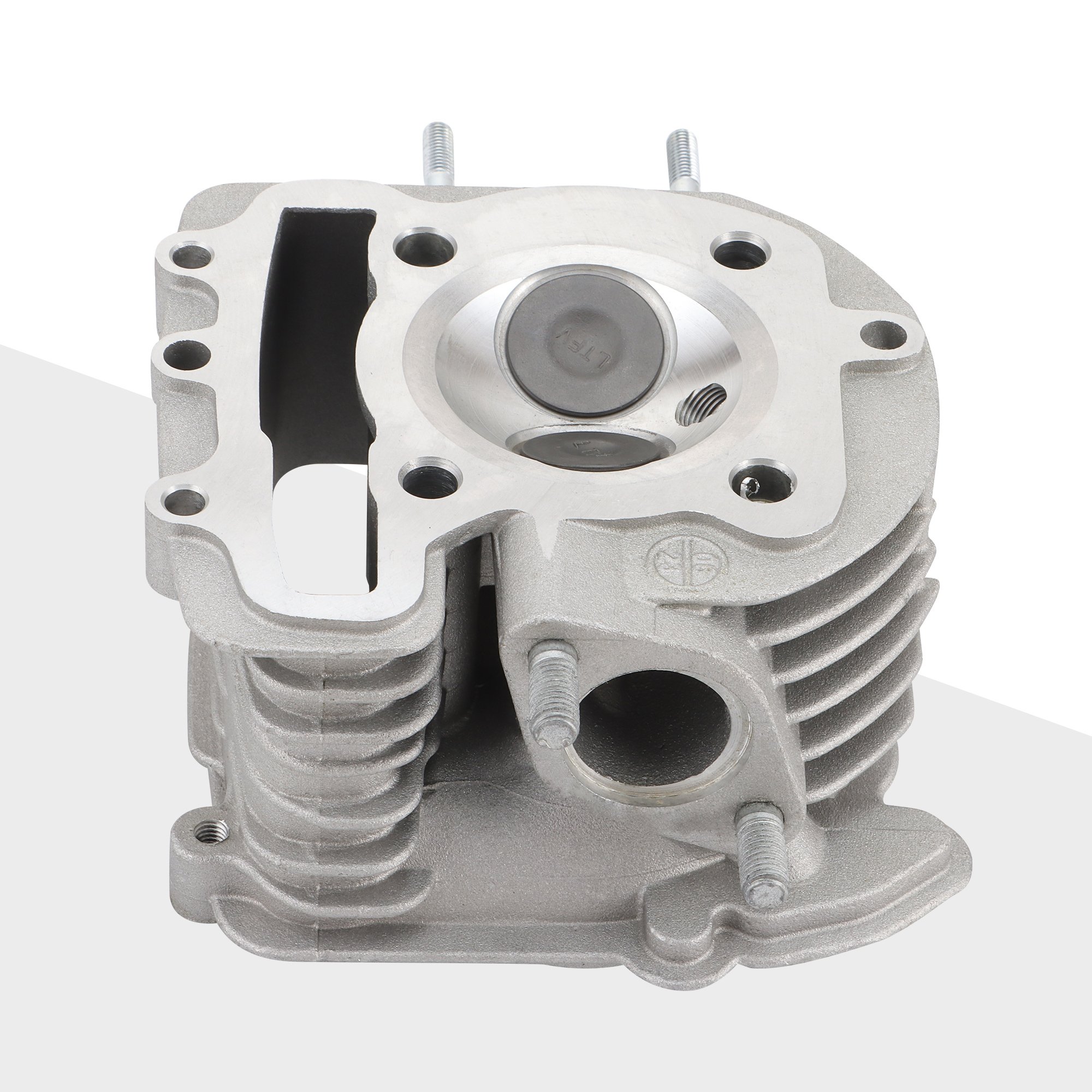 GOOFIT 62.5mm Cylinder Liners Heads Piston Gasket Block Kit Replacement for GY6 180cc 200cc 250cc ATV Off-Road Vehicle