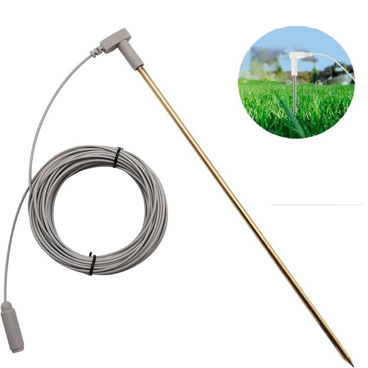 Grounding Rod with 40ft(12m) Wire Electrical Grounding Bars Earthing Products Use with Earthing Sheet Grounding Mat Pillowcase