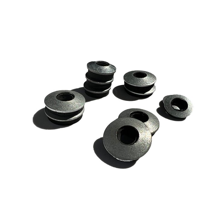High Quality Factory Bonded Washer Carbon Steel Sealing Flat Spring Washer Split Design with Zinc Plain Finish DIN Standard