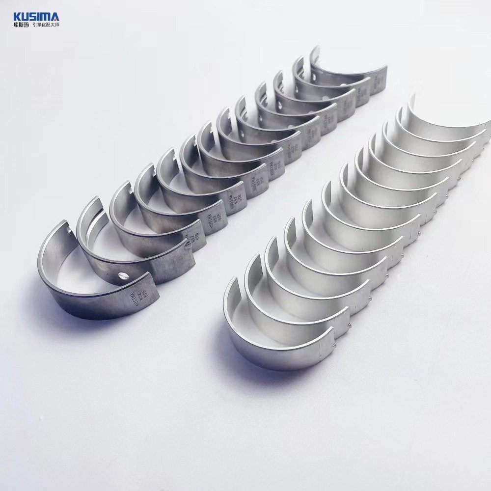 KUSIMA Engine Main Bearing Connecting Rod Bearings Set For BMW N52 N54 N55 11217627033 11247628035/034 Crankshaft Bearing + 050