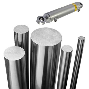 Chrome Plated Steel Rod Bar Hydraulic Cylinder Ck45 2jz K24 5.3 Forged Piston And Connecting Rod Shaft For Conveying Machinery