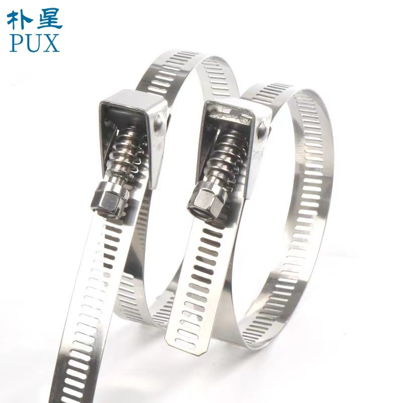 4" 6" 8" 10" 12" Duct high pressure 304 stainless galvanized adjustable quick release tube pipe hose pipe c clamps clamp