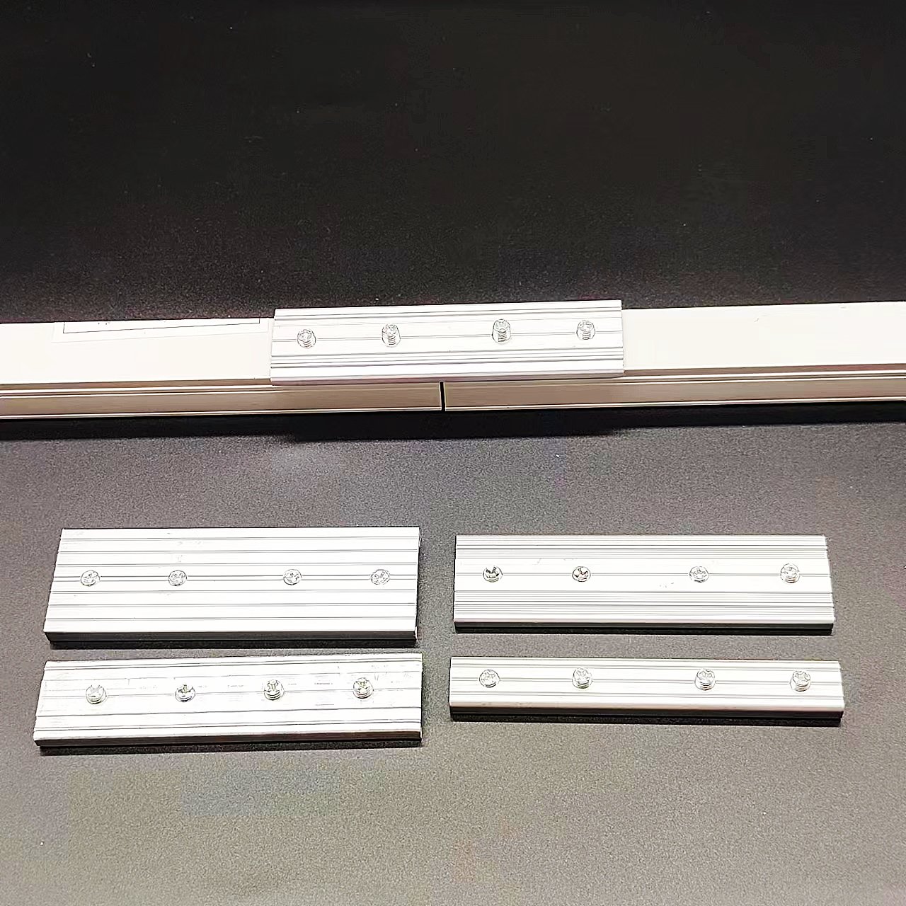 Trond Modern Design 6m Aluminum Alloy Rail Customizable 28# Jointer Curtain Rail Connecting Window Tracks & Accessories