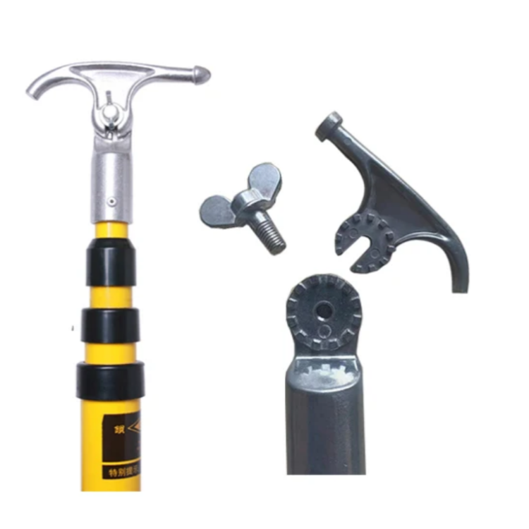 Operating Rod Connecting Rod High Voltage Insulated FRP Telescopic Hot Rod