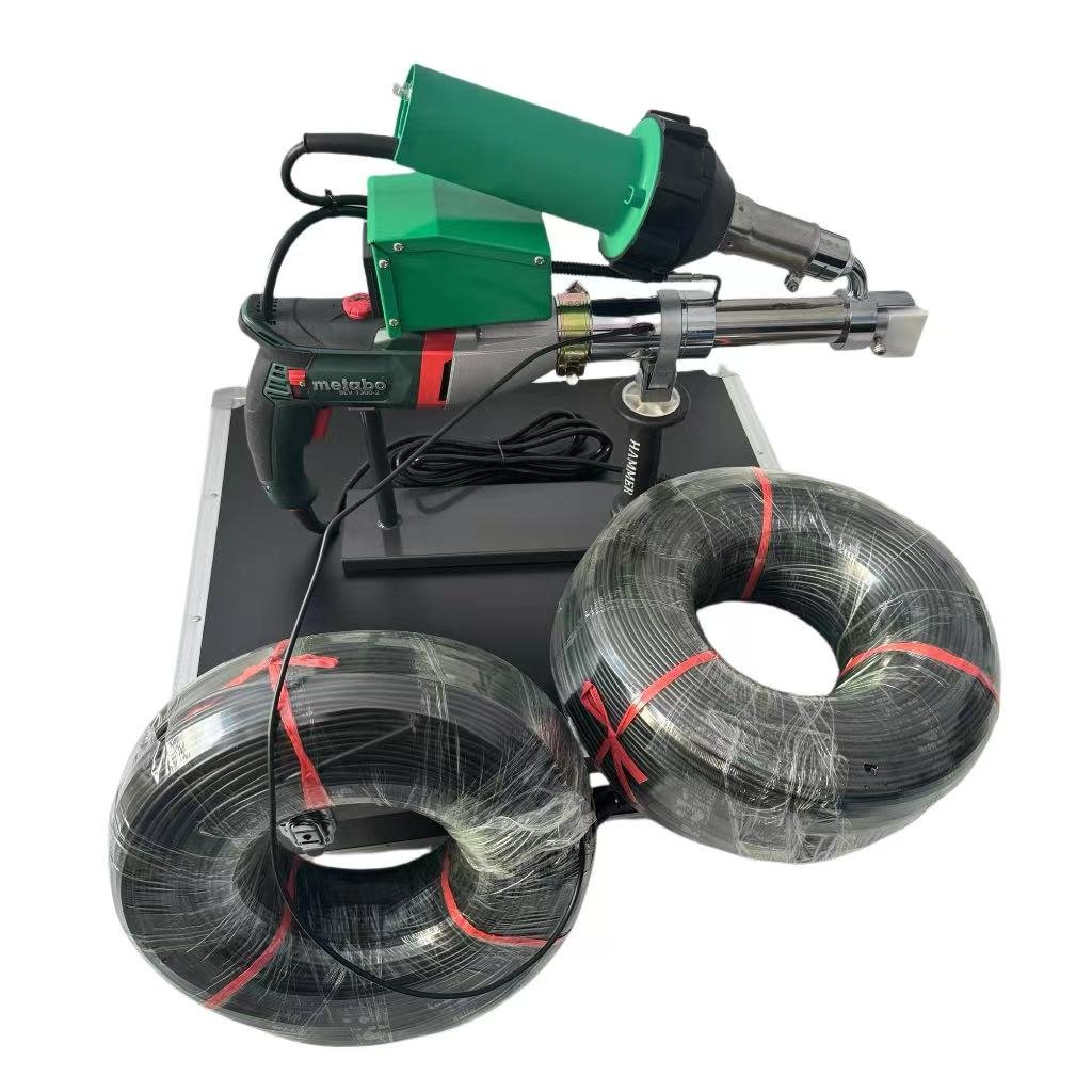Plastic welding rod extrusion welding gun, portable extrusion welder, pipe connection welder