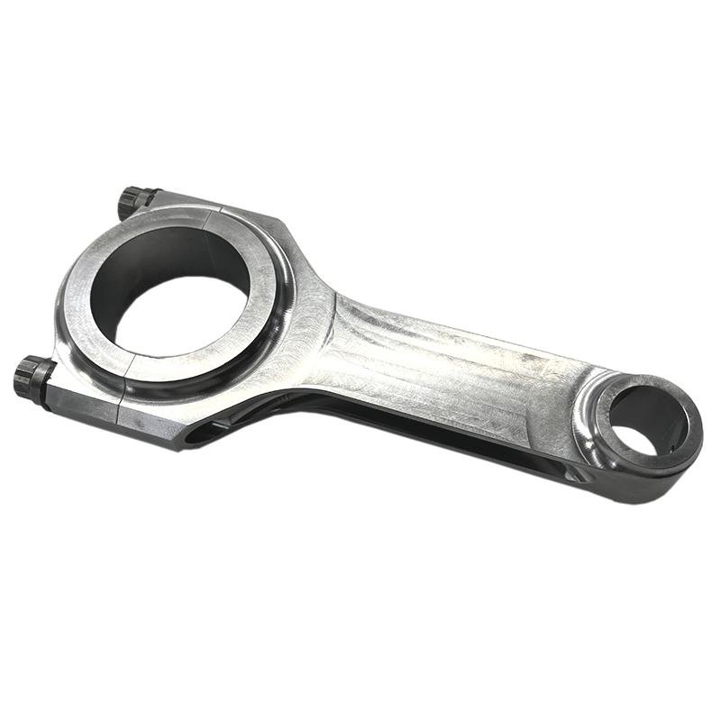 Precision custom 5-Axis CNC machining OEM high performance titanium connecting rod for automotive parts