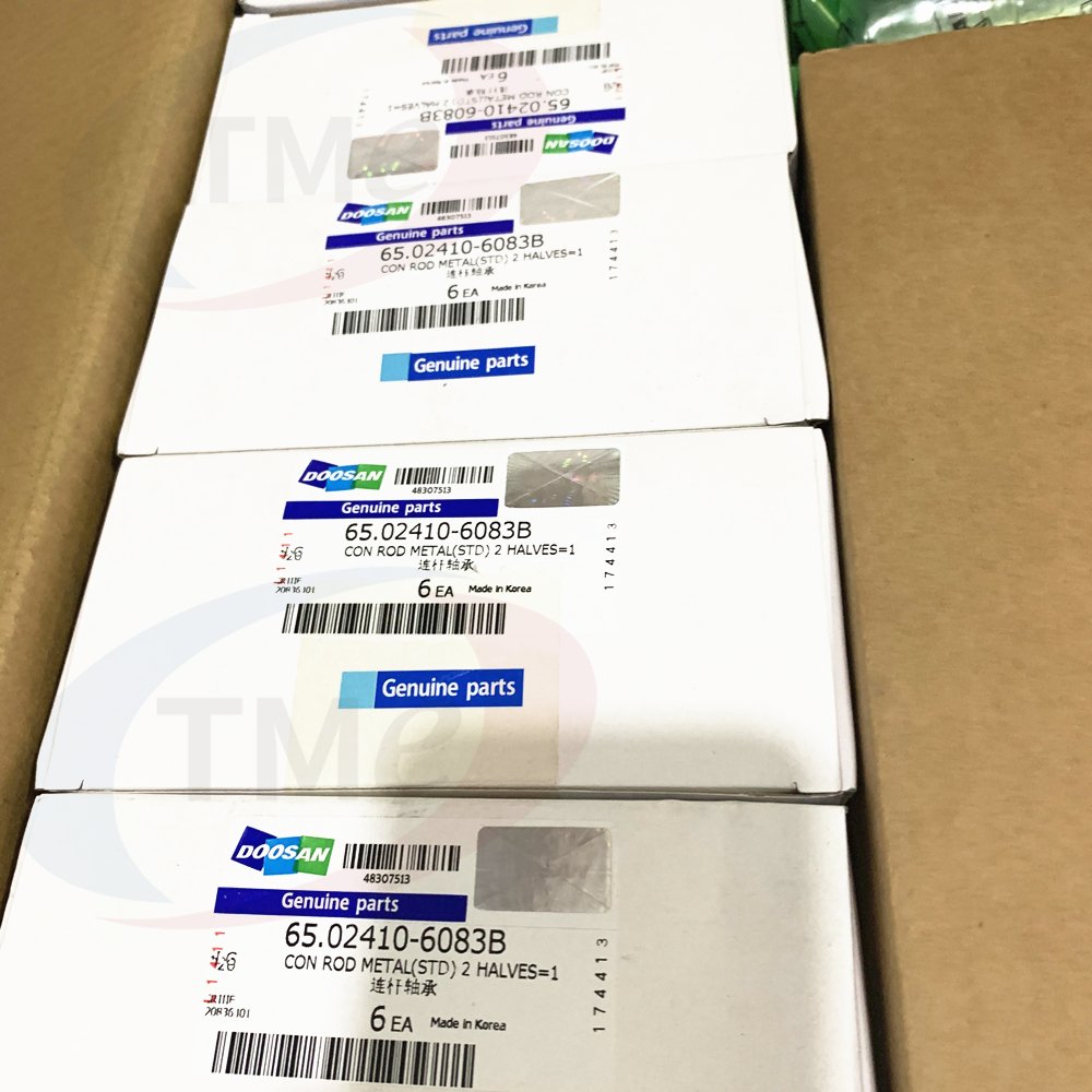 De12 65.02410-6107 65.02410-6108 Excavator Truck Bus Part Connecting Rod Bearing for Doosan Engine