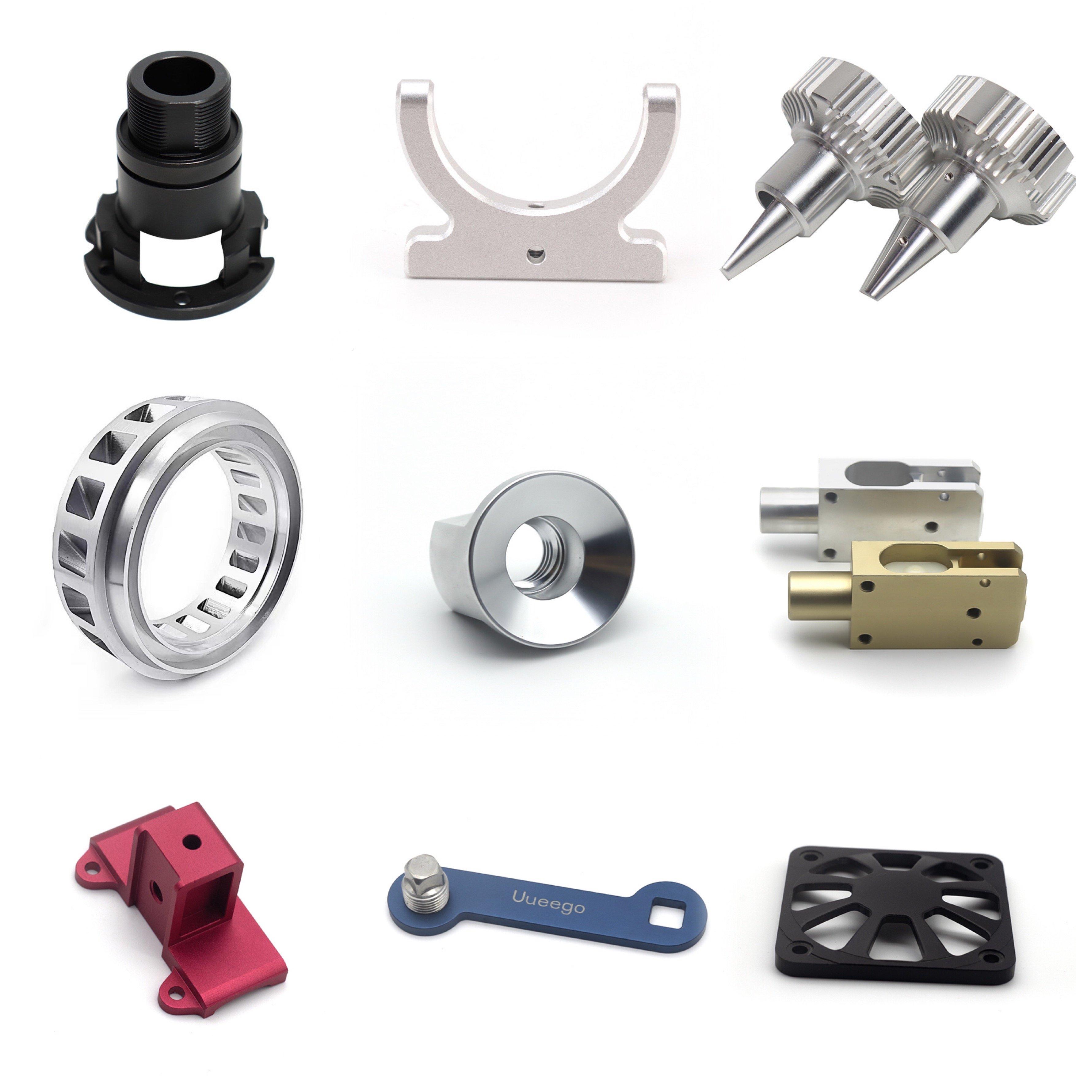 High precision durable custom CNC machining parts metal aluminium key lock parts custom lock parts service
