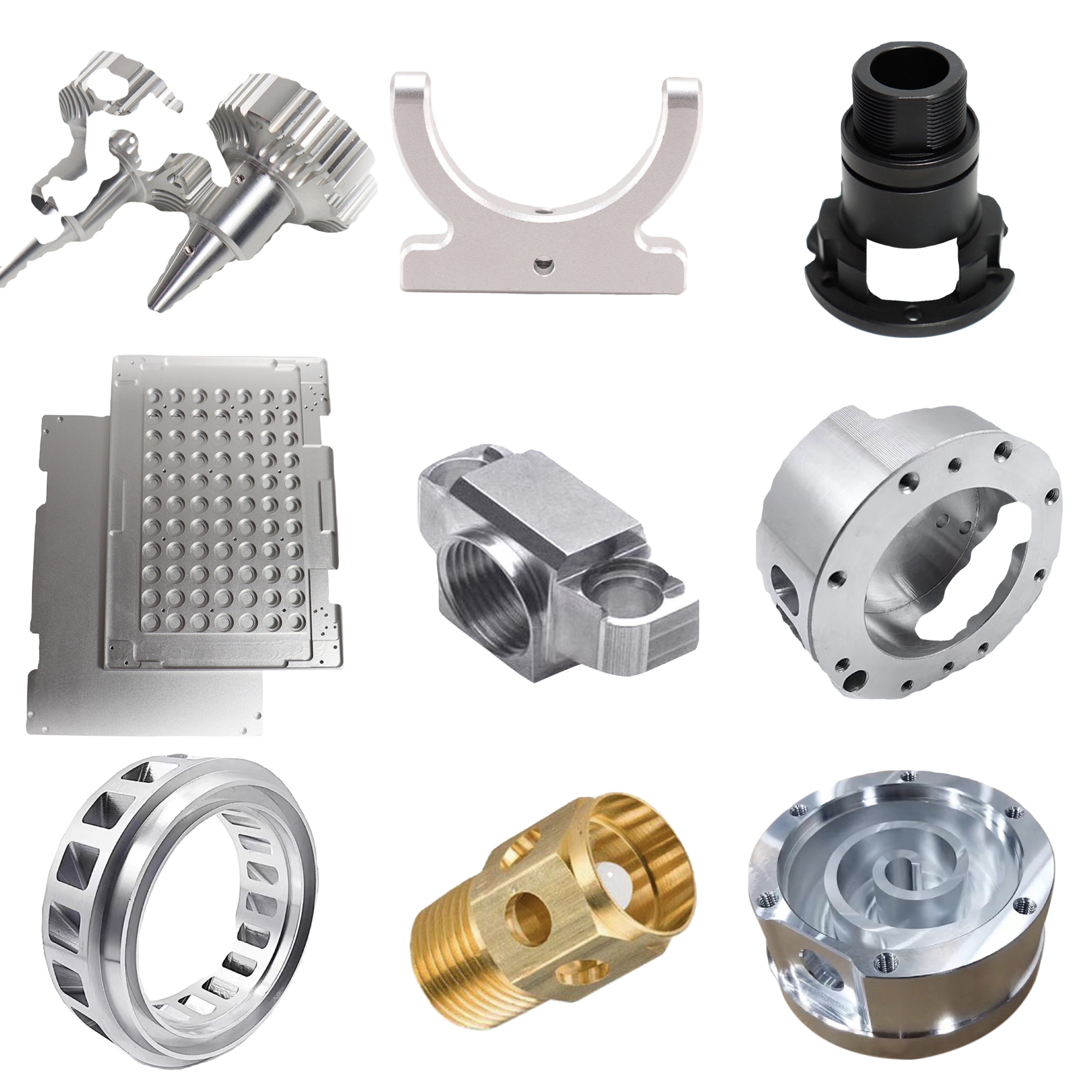 High precision durable custom CNC machining parts metal aluminium key lock parts custom lock parts service
