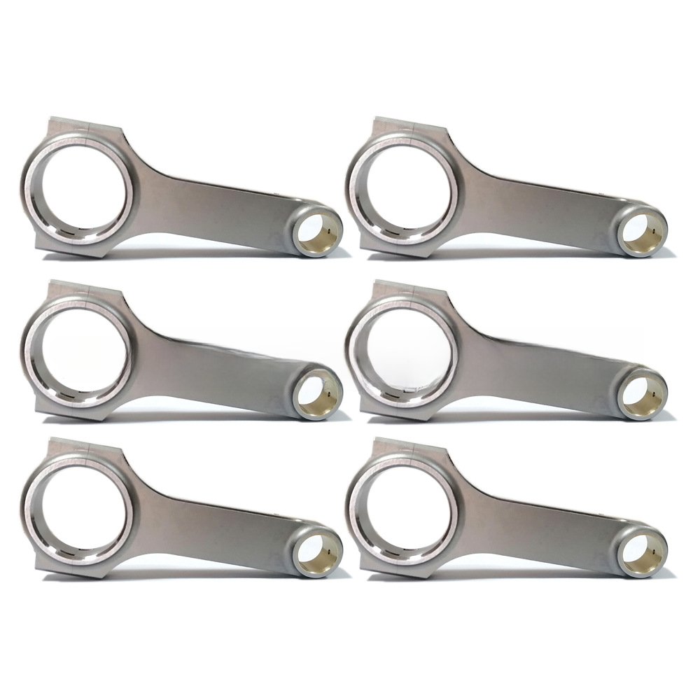 Forged Connecting Rod H-beam Forged 4340 Connecting Rods for Nissan Rb26 RB25