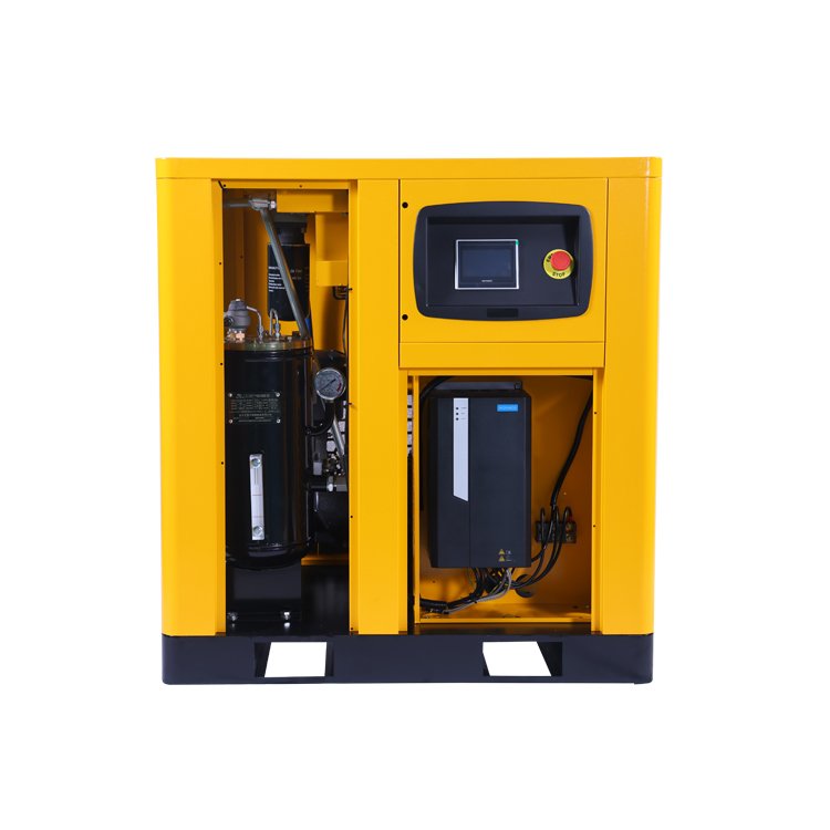 Energy Conservation 37KW/50HP 220V/50Hz Permanent Magnet Screw Air Compressor CE ISO9001 IE3 Food and Beverage Heavy Industry