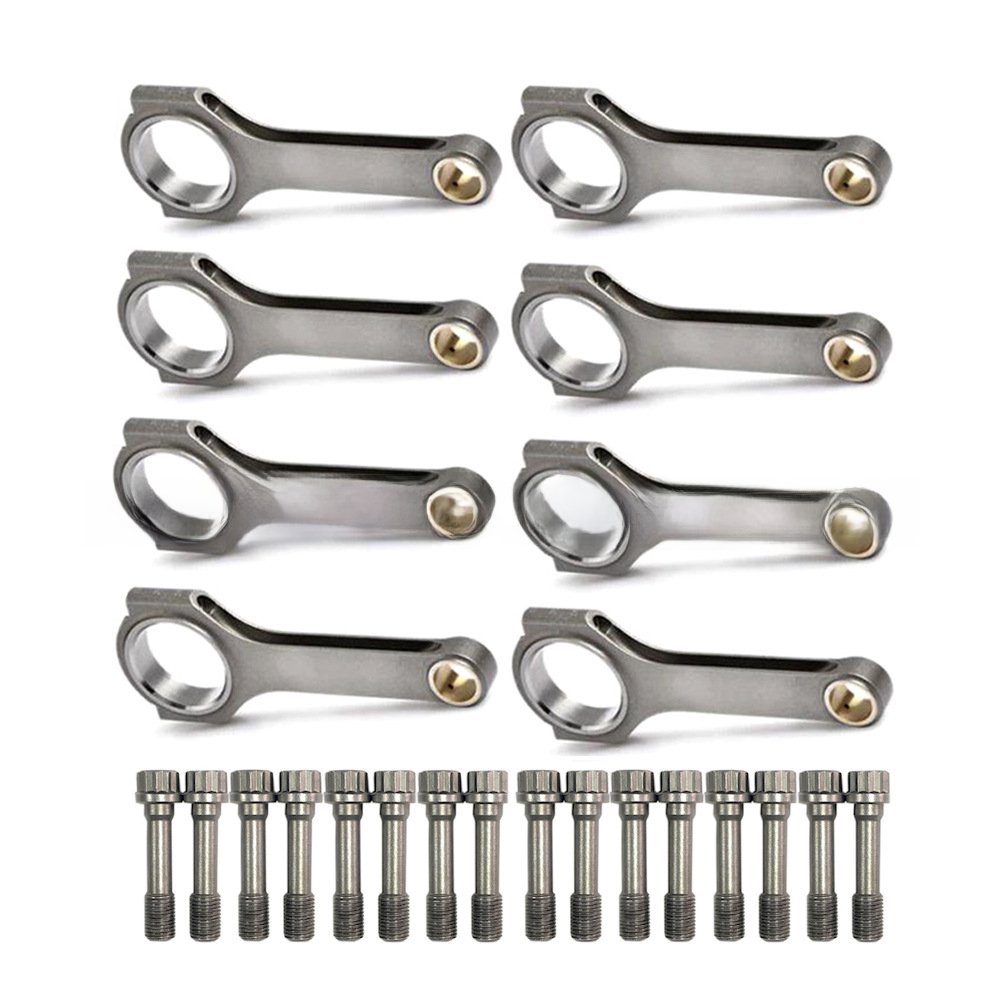 Forged Connecting Rod H-beam Forged 4340 Connecting Rods for Ford with Bolts
