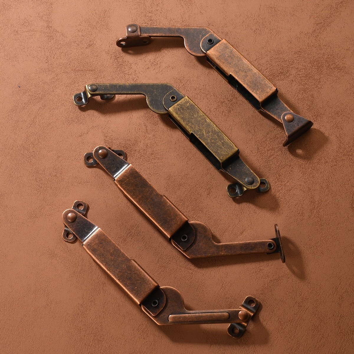 New Chinese Long Arm Spring Bending arm Support Hinge Bending Hand For Luggage Cabinet Support Frame