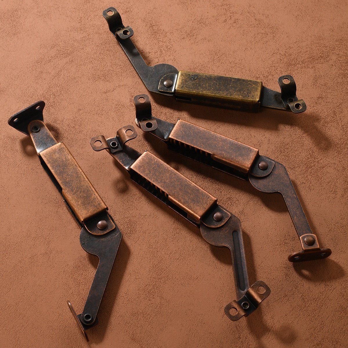 New Chinese Long Arm Spring Bending arm Support Hinge Bending Hand For Luggage Cabinet Support Frame