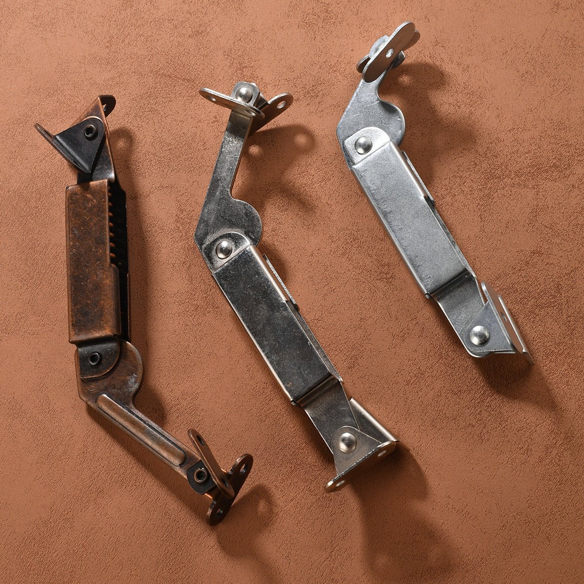 New Chinese Long Arm Spring Bending arm Support Hinge Bending Hand For Luggage Cabinet Support Frame