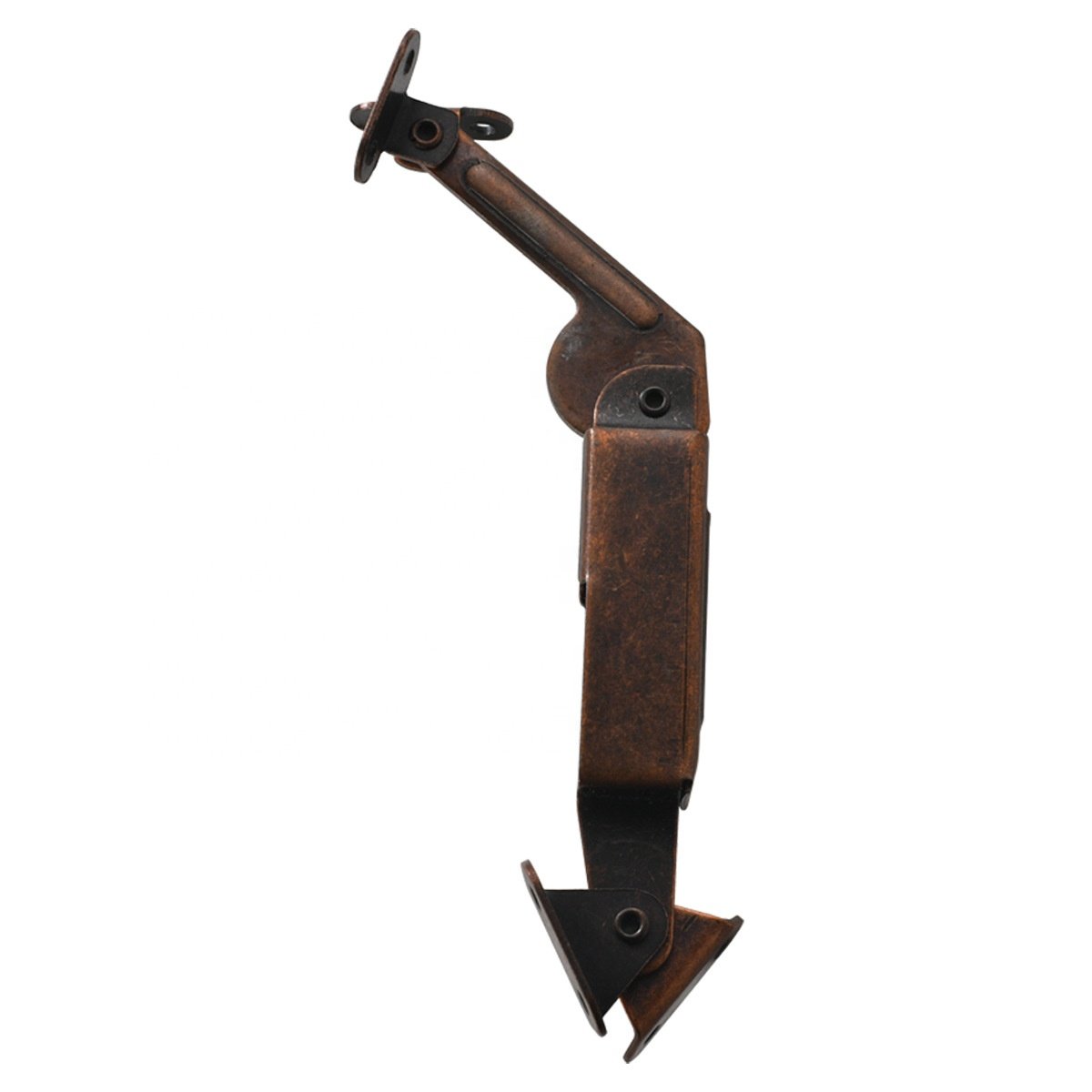 New Chinese Long Arm Spring Bending arm Support Hinge Bending Hand For Luggage Cabinet Support Frame
