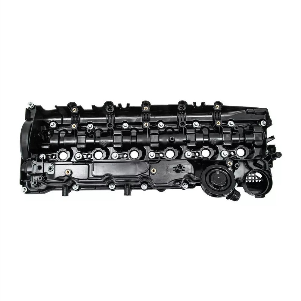 Rocker Valve Cylinder Head Cover with Gasket For BMW 3 4 5 7 11127823181