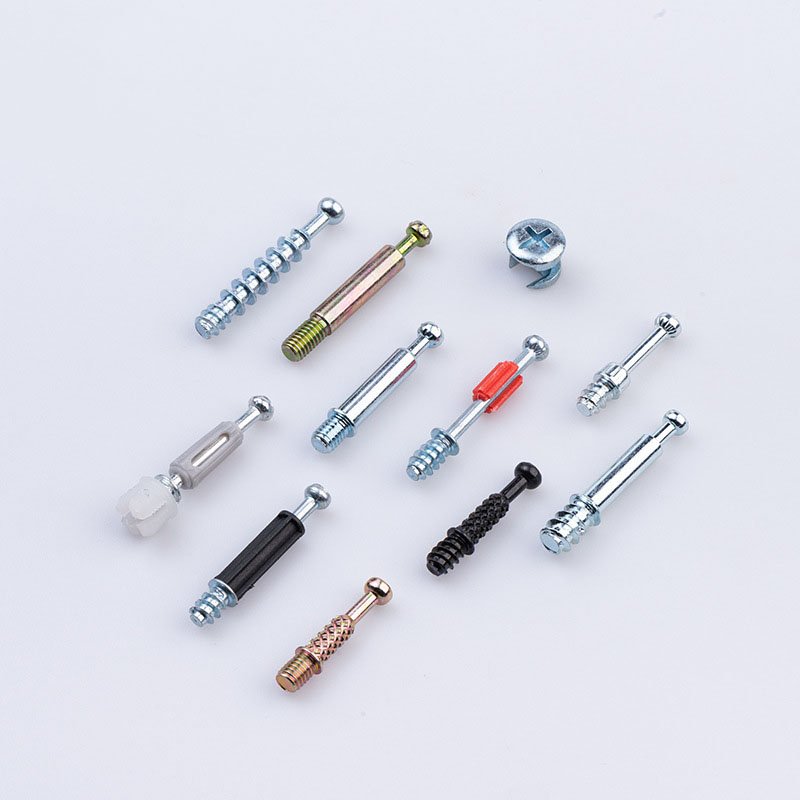 Furniture Bolt Connector Screw Eccentric Wheel Nut Assembly Accessory Cabinet Connection Fix Set Cam Connecting Rod Dowel Ass