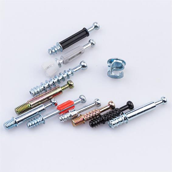 Furniture Bolt Connector Screw Eccentric Wheel Nut Assembly Accessory Cabinet Connection Fix Set Cam Connecting Rod Dowel Ass