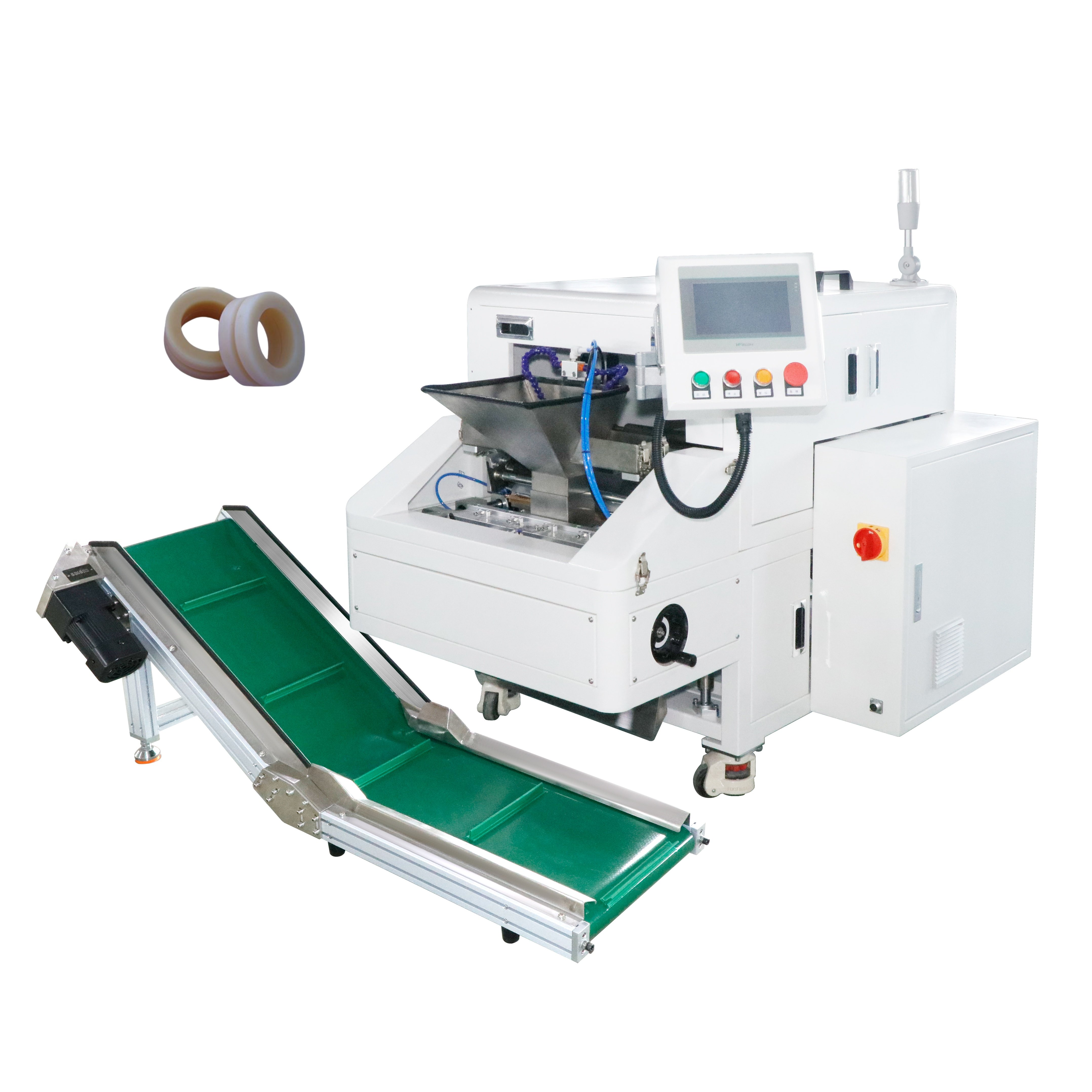 Automatic multi packing machine button grommet O- ring grommet screw packaging machine packing machine with transfer printer
