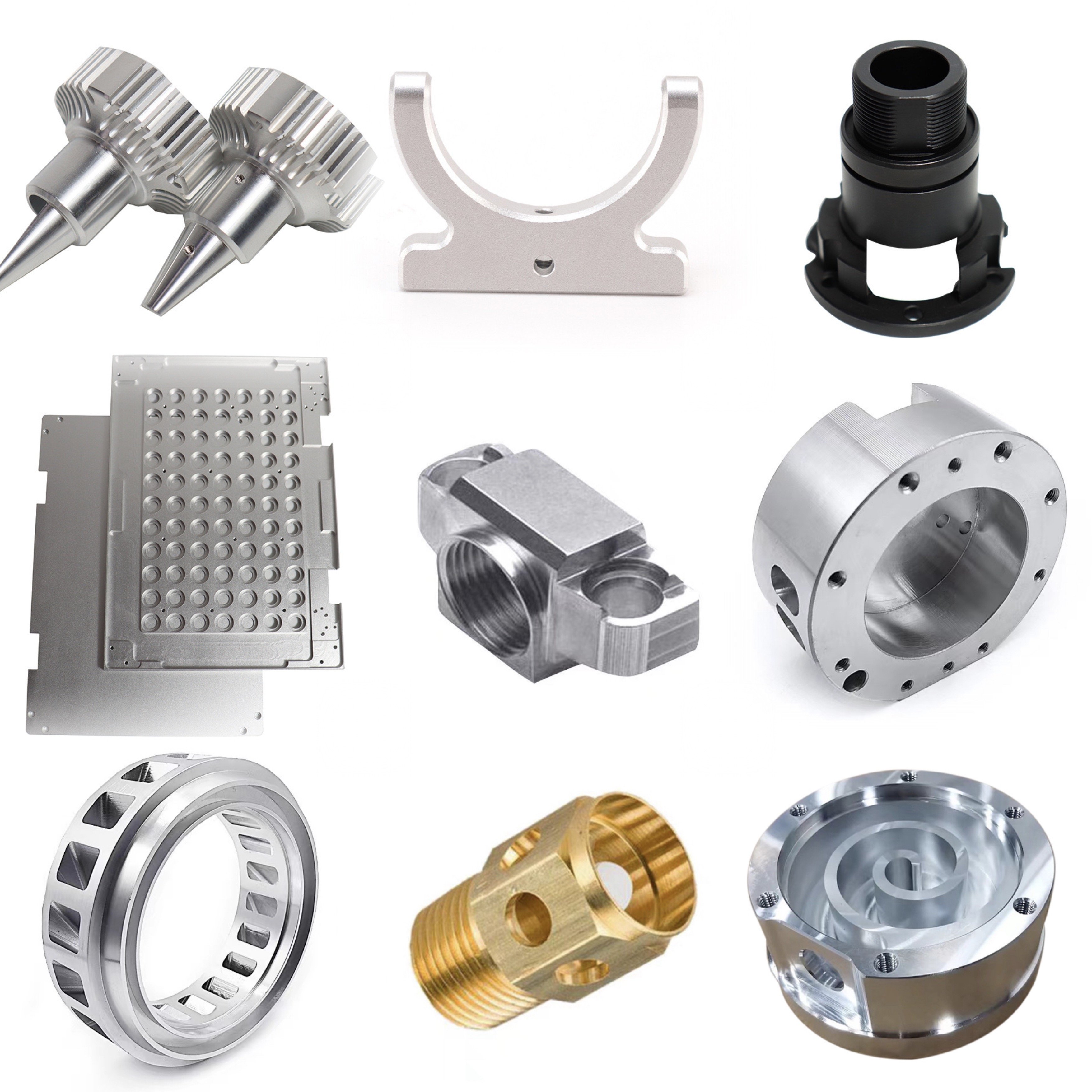 Precision Parts CNC Machining Manufacturer Custom Metal Headset Aluminium Alloy Housing Headset Spare Parts Machining