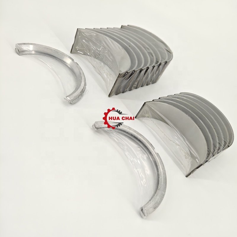 NT855 N14 Engine Parts Crankshaft Main Bearing Set 0.25mm 0.10 with Thrust bearing 3801261 connecting rod bearing for Cummins