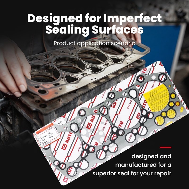 1D Automobile Engine Parts Metal Head Gasket 4D33 OEM: ME013334 For MITSUBISHI Cylinder Head Gasket