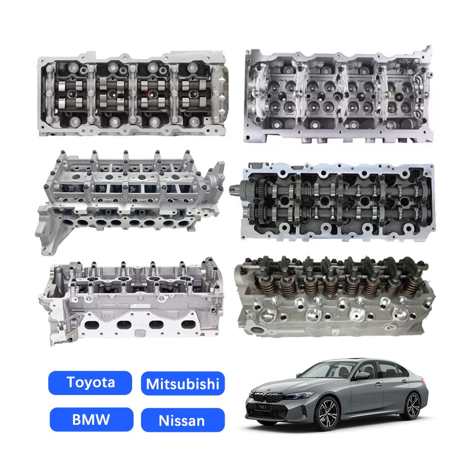 Factory Car Parts Engine Car Cylinder Head With Gasket For Toyota Ford Mazda Bmw Engine Cylinder Head
