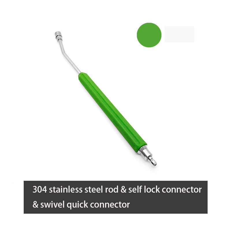 1/4 QC High Pressure Gun Wand Replacement Water Gun Extension Rod Stainless Steel Cleaning Washer Lance Extension Wand