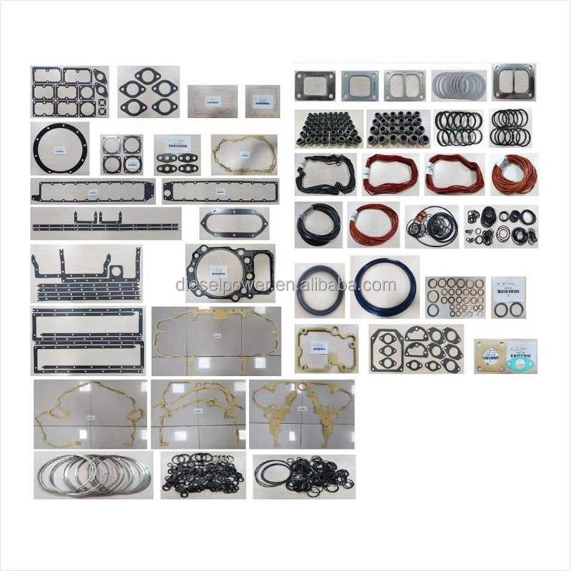 Full Gasket Set Overhaul Gasket Kit For Mitsubishi S12R S12R2 Diesel Engine Spare Parts 37794-90263 37794-10200 37794-80210