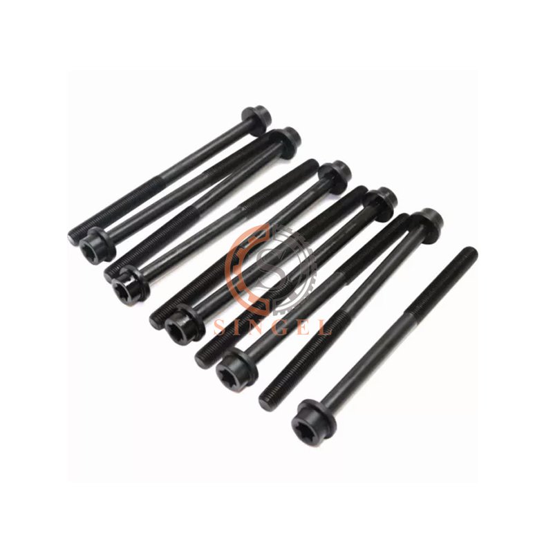 Head Bolts Set Fits Focus Milan MKZ MX-5 Miata CX-7 2.0L 2.3L 2.5L DOHC ES72207