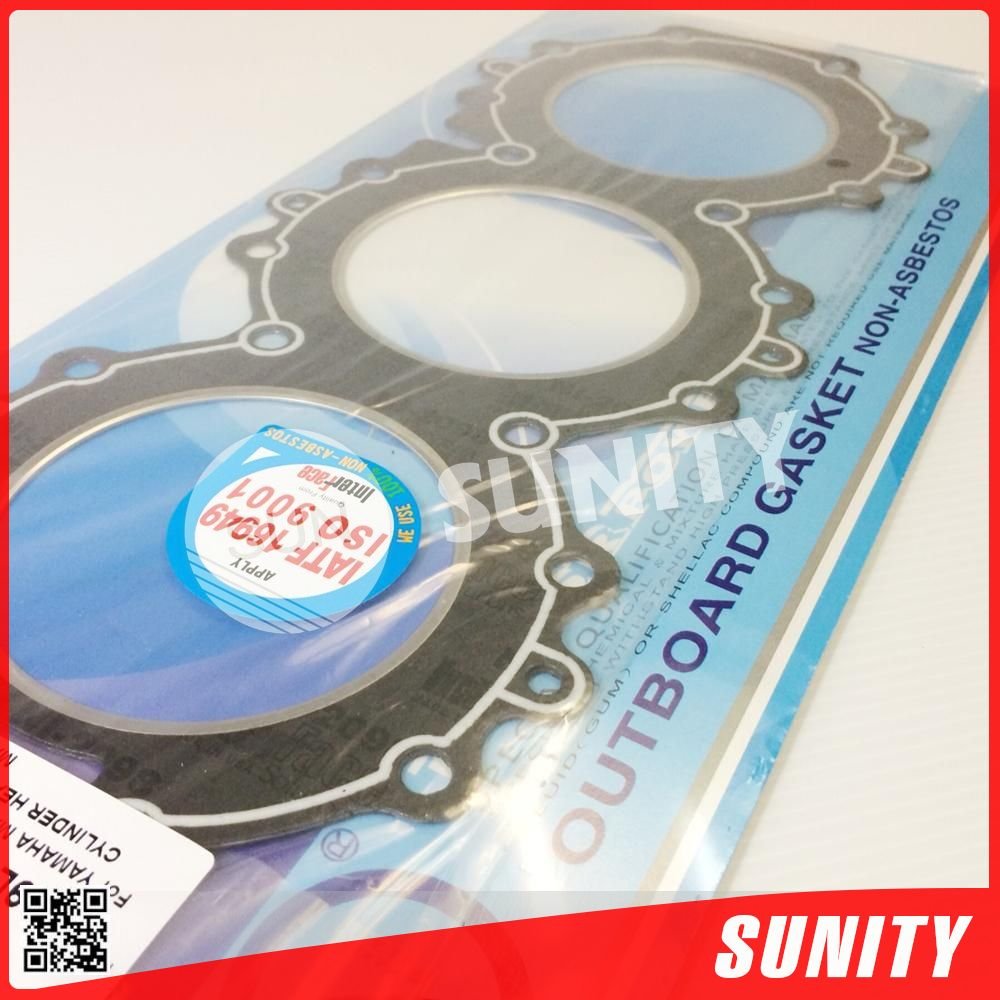 TAIWAN MADE A CLASS OEM 69L1118100 200HP 250HP CYLINDER HEAD GASKET FOR YAMAHA MARINE