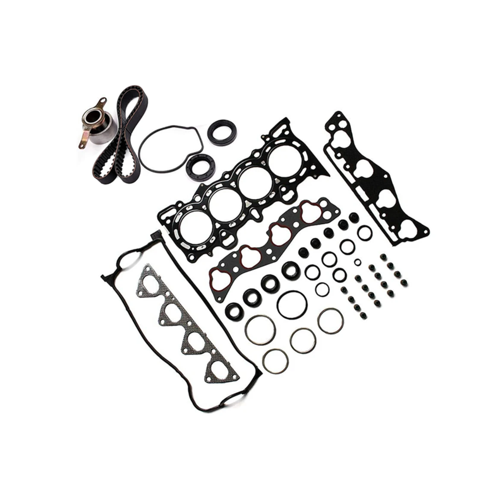 LinkTeco Cylinder Head Wtih Bolt Kits Set Fits For 96-00 Honda 1.6L SOHC L4 16V V-TEC D16Y5 D16Y7 D16Y8 A-HS1400HBSI HS9915PT1