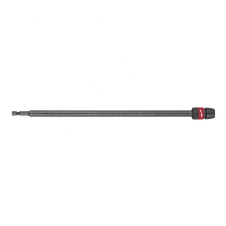 QUIK-LOCK 48-28-1020 Universal Hex Drill Extension, 1/4 in Shank, 12 in Length, 1/4 Inch Drill Bit Extension Rod